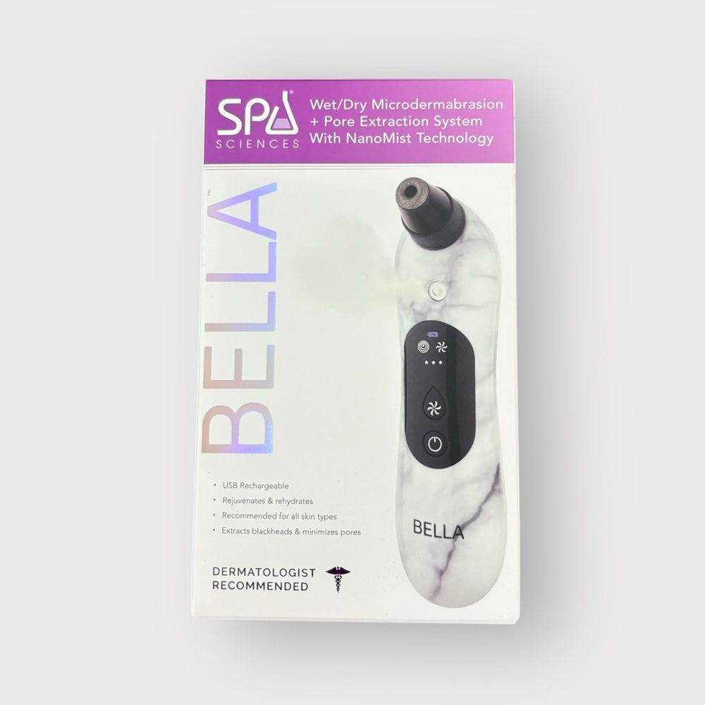 Spa Sciences Bella 3-in-1 Microdermabrasion, Pore Extractor & MicroMister
